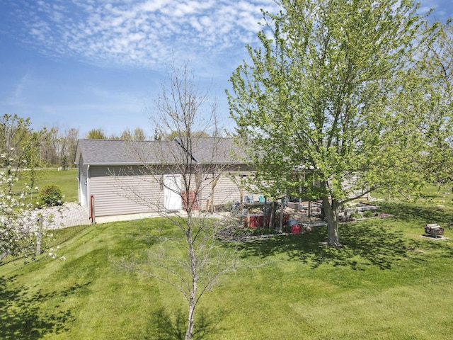 view of yard