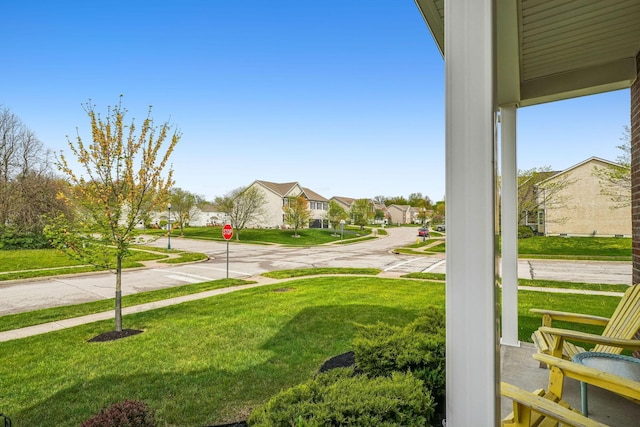 2128 Clay Stone Pl, Reynoldsburg, OH 43068 - view of yard featuring a porch and a residential view