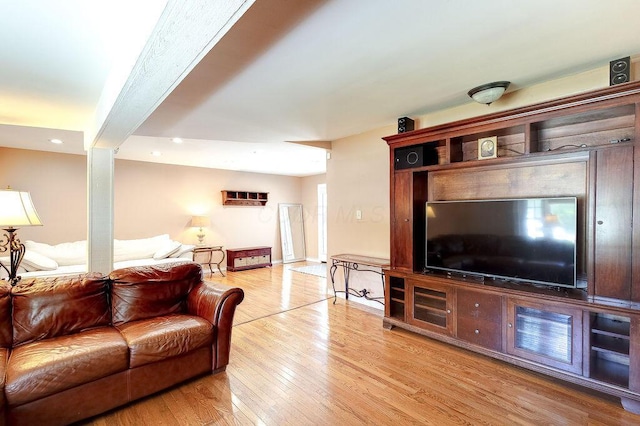 8028 Concord Rd, Johnstown, OH 43031 - living room with wood finished floors and recessed lighting