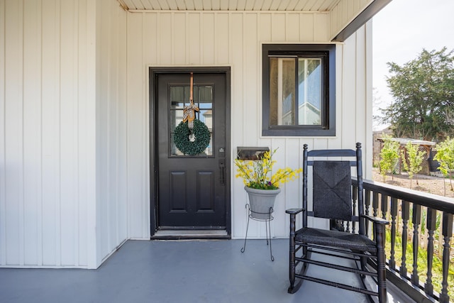 view of property entrance