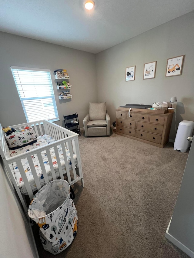 307 Shady Hollow Dr, Commercial Point, OH 43116 - bedroom with a crib and carpet