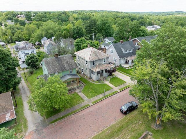 317 N High St, New Lexington, OH 43764 - aerial view of residential area