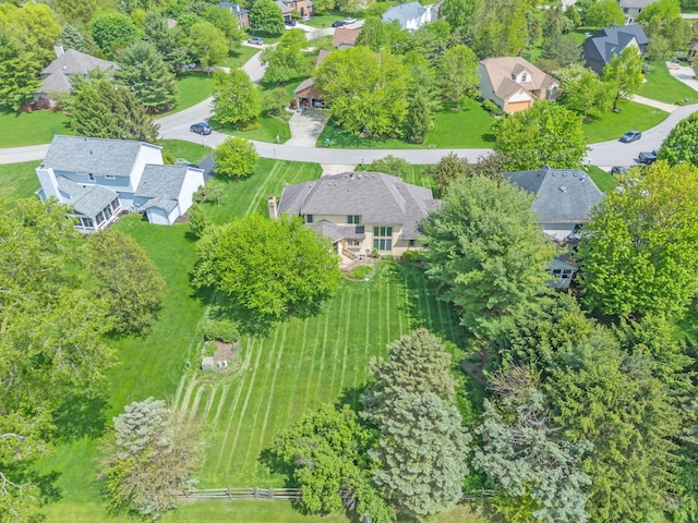 6180 Storm Haven Ct, Lewis Center, OH 43035 - aerial perspective of suburban area