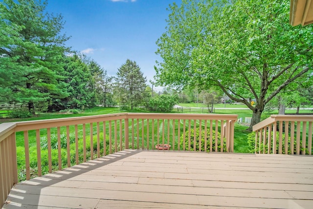 6180 Storm Haven Ct, Lewis Center, OH 43035 - wooden terrace featuring a lawn