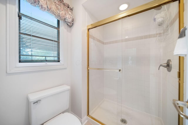 6180 Storm Haven Ct, Lewis Center, OH 43035 - full bath featuring a stall shower and toilet
