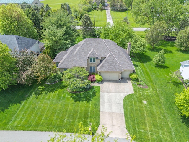 6180 Storm Haven Ct, Lewis Center, OH 43035 - aerial view of property and surrounding area