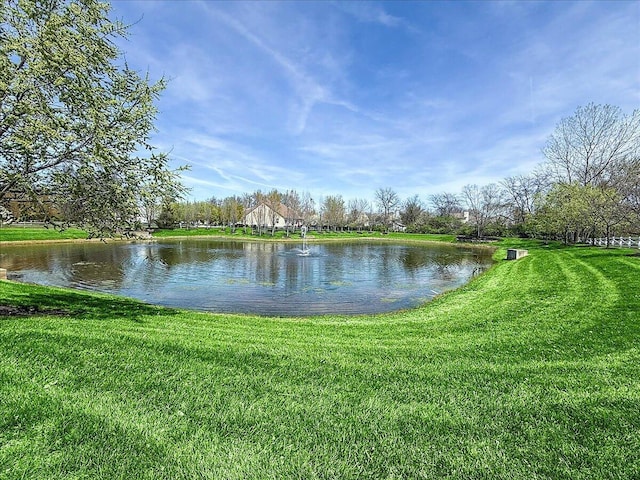 property view of water
