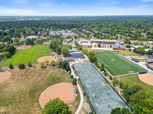 aerial view