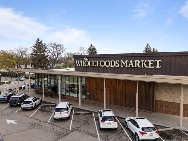 view of uncovered parking lot