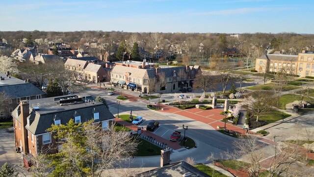 aerial view