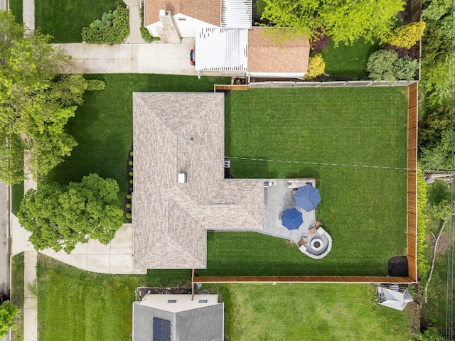 aerial view