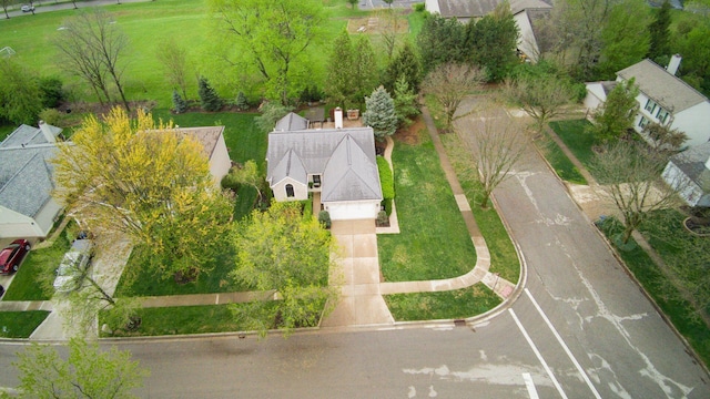 drone / aerial view