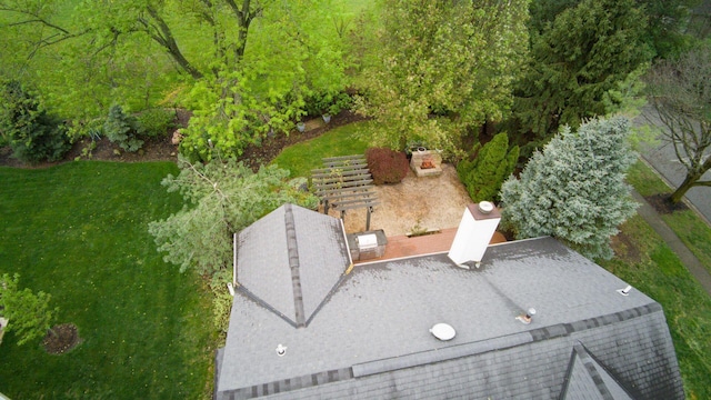drone / aerial view