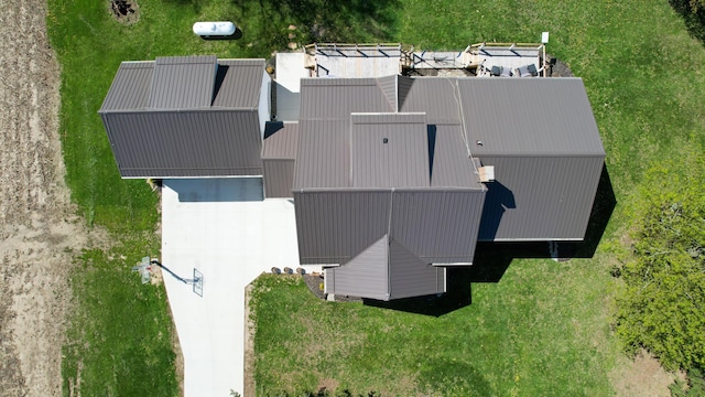 drone / aerial view
