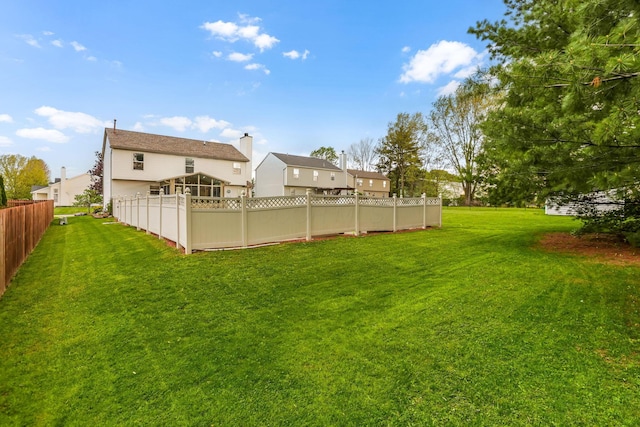1616 Saddlebrook Dr, Heath, OH 43056 - view of yard with fence