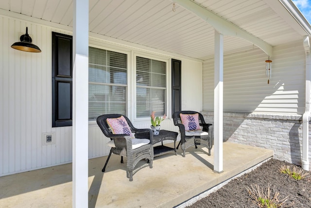 757 State Rte 61, Sunbury, OH 43074 - view of patio featuring a porch