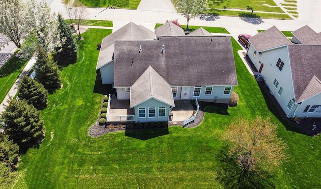 drone / aerial view