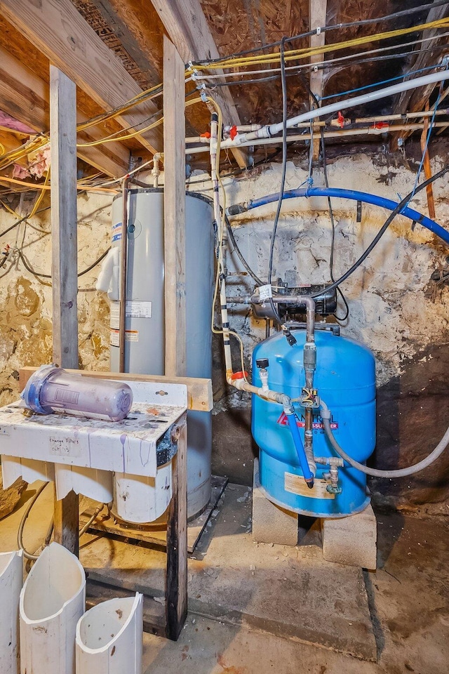 view of utility room