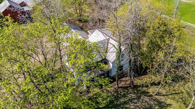 drone / aerial view