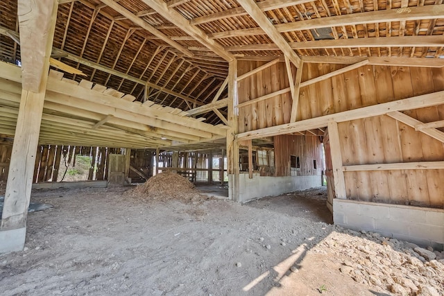 view of stable