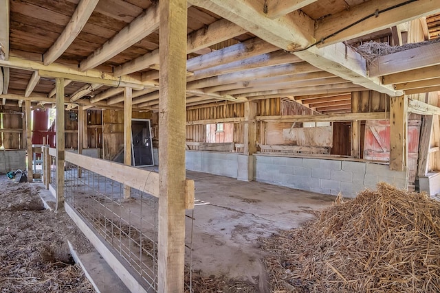 view of stable