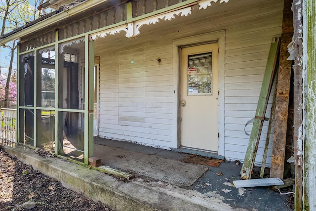 view of property entrance