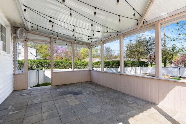 250 E Park St, Westerville, OH 43081 - view of unfurnished sunroom