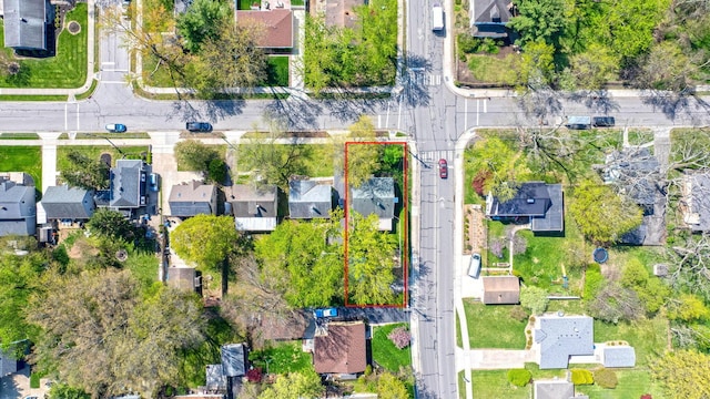 250 E Park St, Westerville, OH 43081 - bird's eye view with a residential view