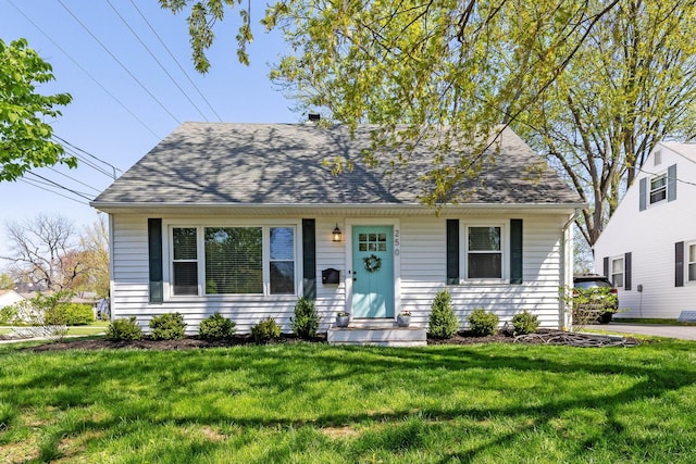 250 E Park St, Westerville, OH 43081 - view of front of house with a front lawn and roof with shingles