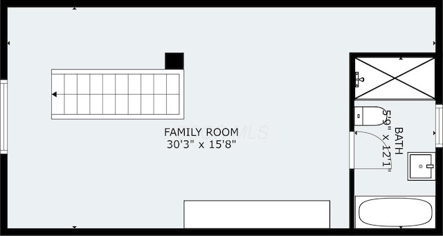 250 E Park St, Westerville, OH 43081 - floor plan