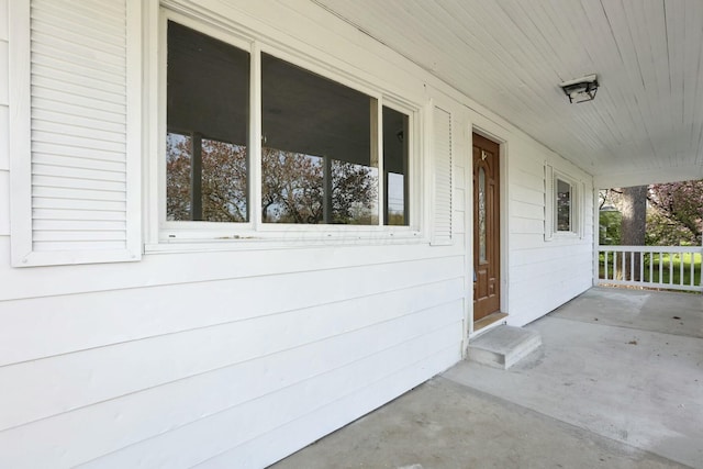 3907 Condit Rd, Sunbury, OH 43074 - exterior space with a porch