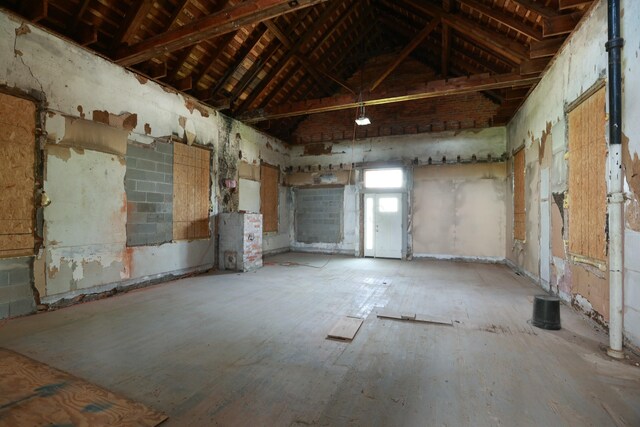 2263 Amity Rd, Hilliard, OH 43026 - miscellaneous room with high vaulted ceiling