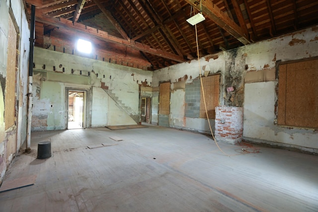 2263 Amity Rd, Hilliard, OH 43026 - miscellaneous room with high vaulted ceiling