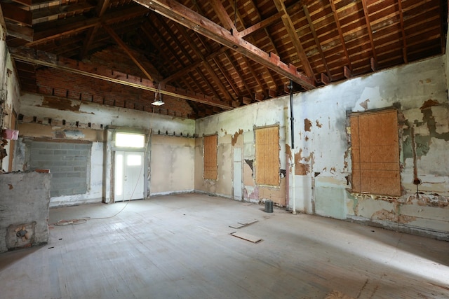 2263 Amity Rd, Hilliard, OH 43026 - miscellaneous room featuring high vaulted ceiling