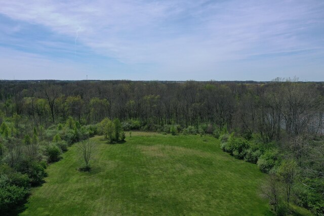 2263 Amity Rd, Hilliard, OH 43026 - drone / aerial view featuring a view of trees