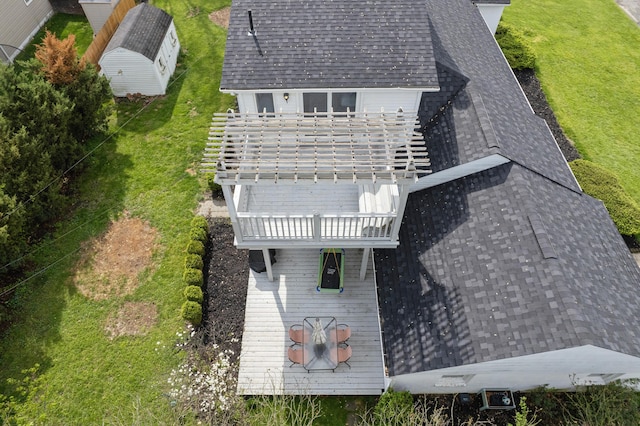 bird's eye view