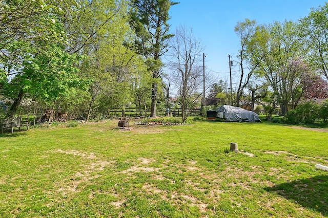 view of yard