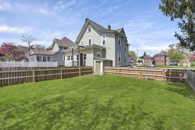 704 E High St, Mount Vernon, OH 43050 - exterior space featuring a residential view and a fenced backyard