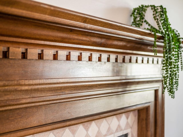 view of room details