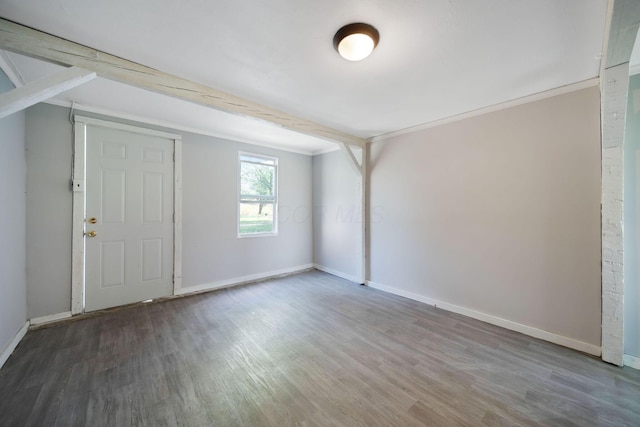 2575 Jordan Rd, Columbus, OH 43231 - entryway featuring wood finished floors and baseboards