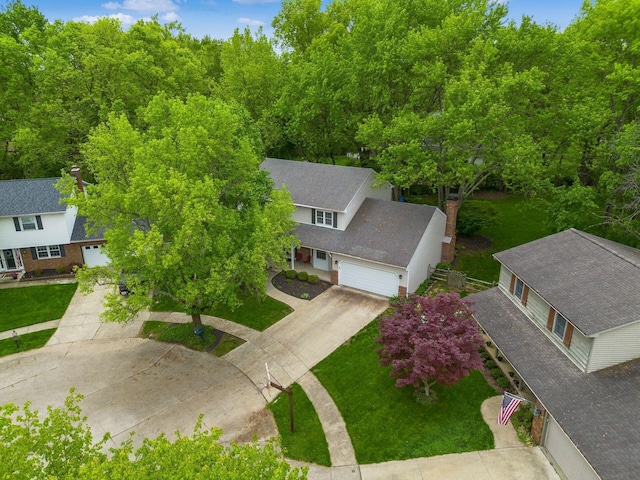 1123 Firth Ave, Worthington, OH 43085 - aerial view of property and surrounding area