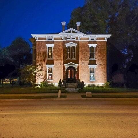 59 S Chillicothe St, South Charleston, OH 45368 - italianate-style house with a fenced front yard