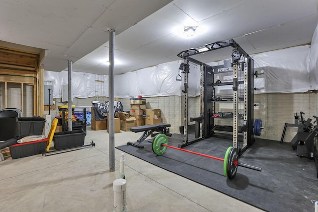 121 E Wind Rd, Delaware, OH 43015 - interior space featuring electric panel