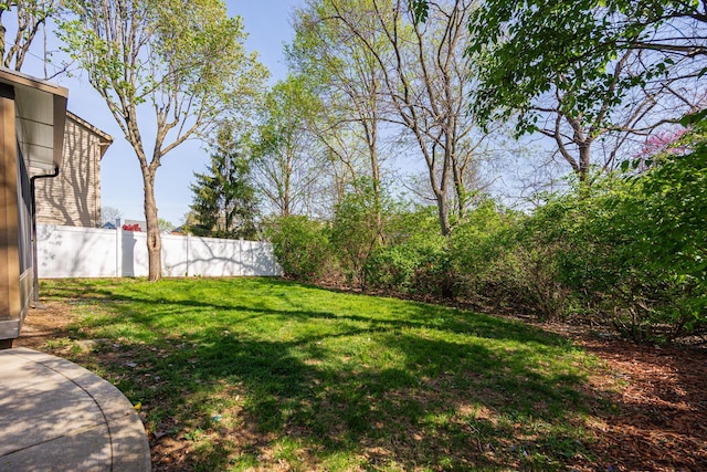 1418 Brookforest Dr, Columbus, OH 43204 - view of yard with fence