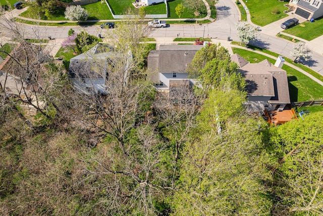 1418 Brookforest Dr, Columbus, OH 43204 - aerial view with a residential view