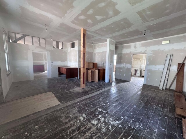 interior space featuring hardwood / wood-style floors