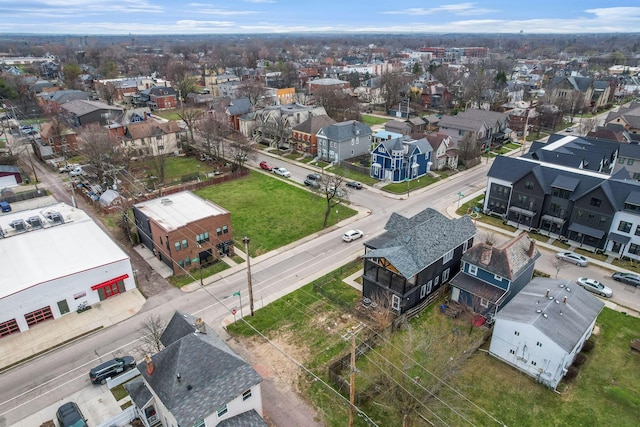 birds eye view of property featuring a residential view