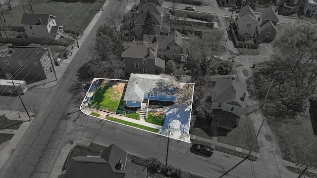 1425 Mount Vernon Ave, Columbus, OH 43203 - bird's eye view featuring a residential view