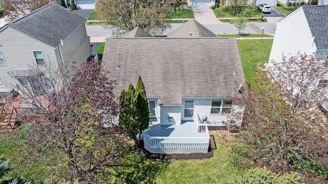 9222 Windy Creek Dr, Columbus, OH 43240 - aerial view