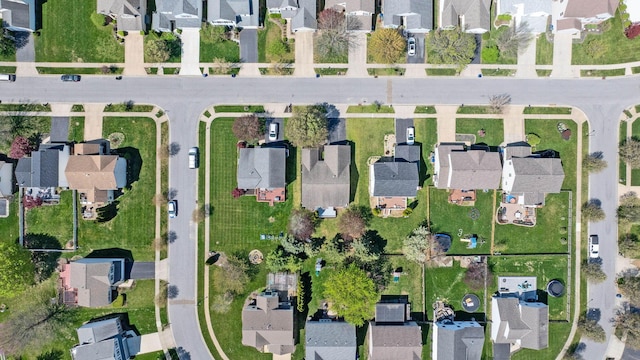 9222 Windy Creek Dr, Columbus, OH 43240 - drone / aerial view with a residential view